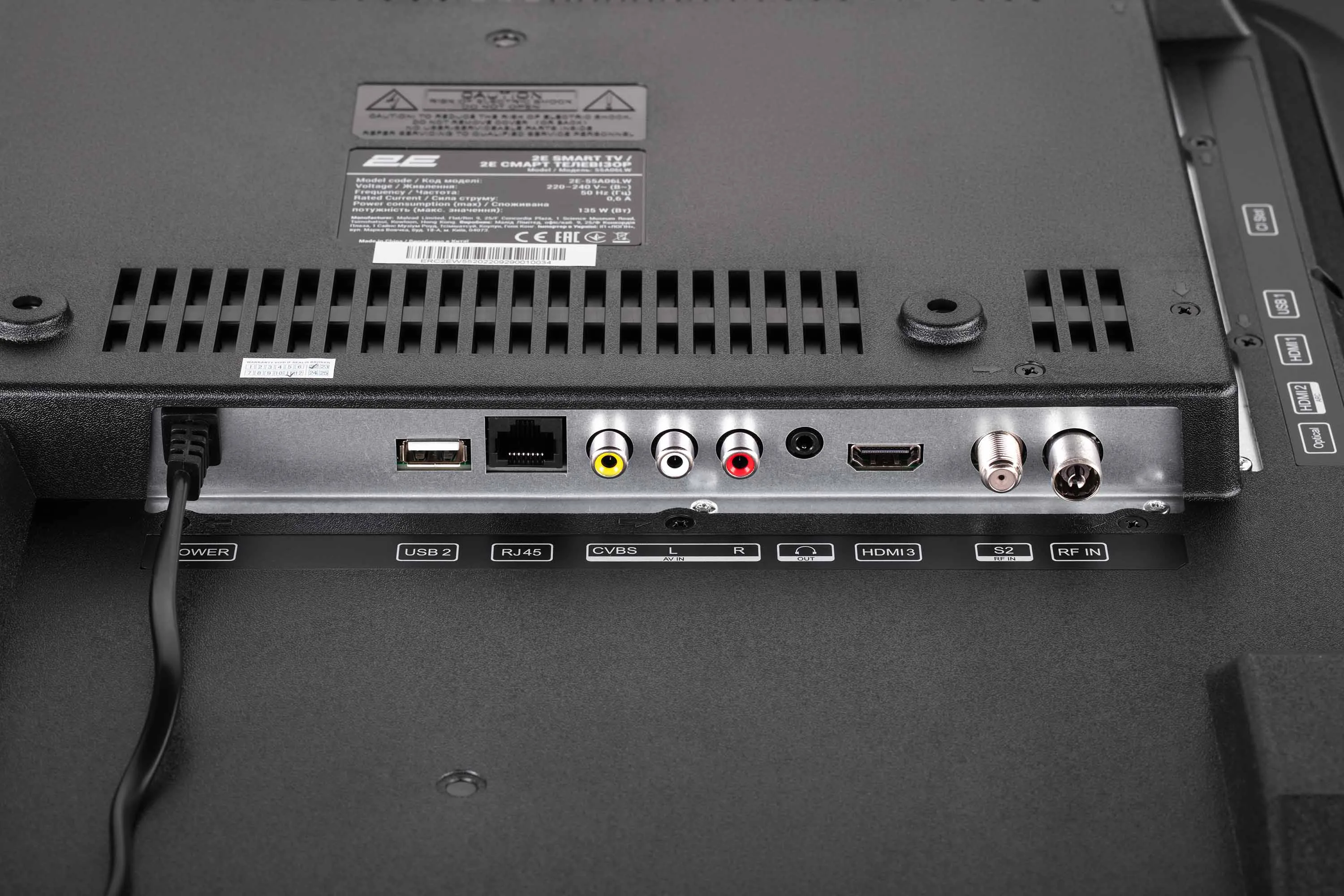 Телевизор 2E 65A06LW 4K UHD SMART